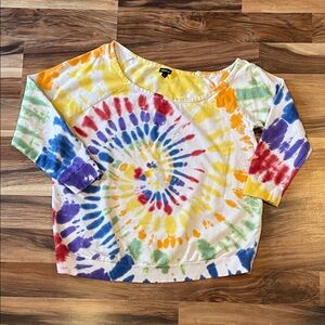 Torrid off shoulder sweatshirt size 2 2x 18 20 PRIDE